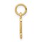 10K Yellow Gold I Love My Husband Charm Pendant Jewelry 18mm x 21mm